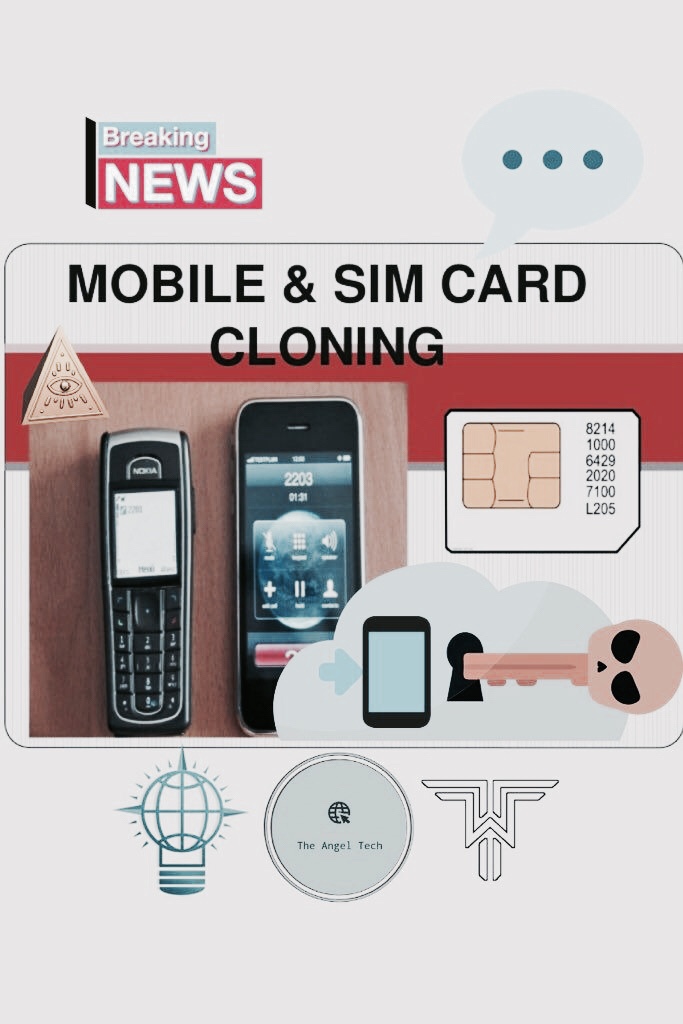 SIM card Fraud Graphic Design Cover
